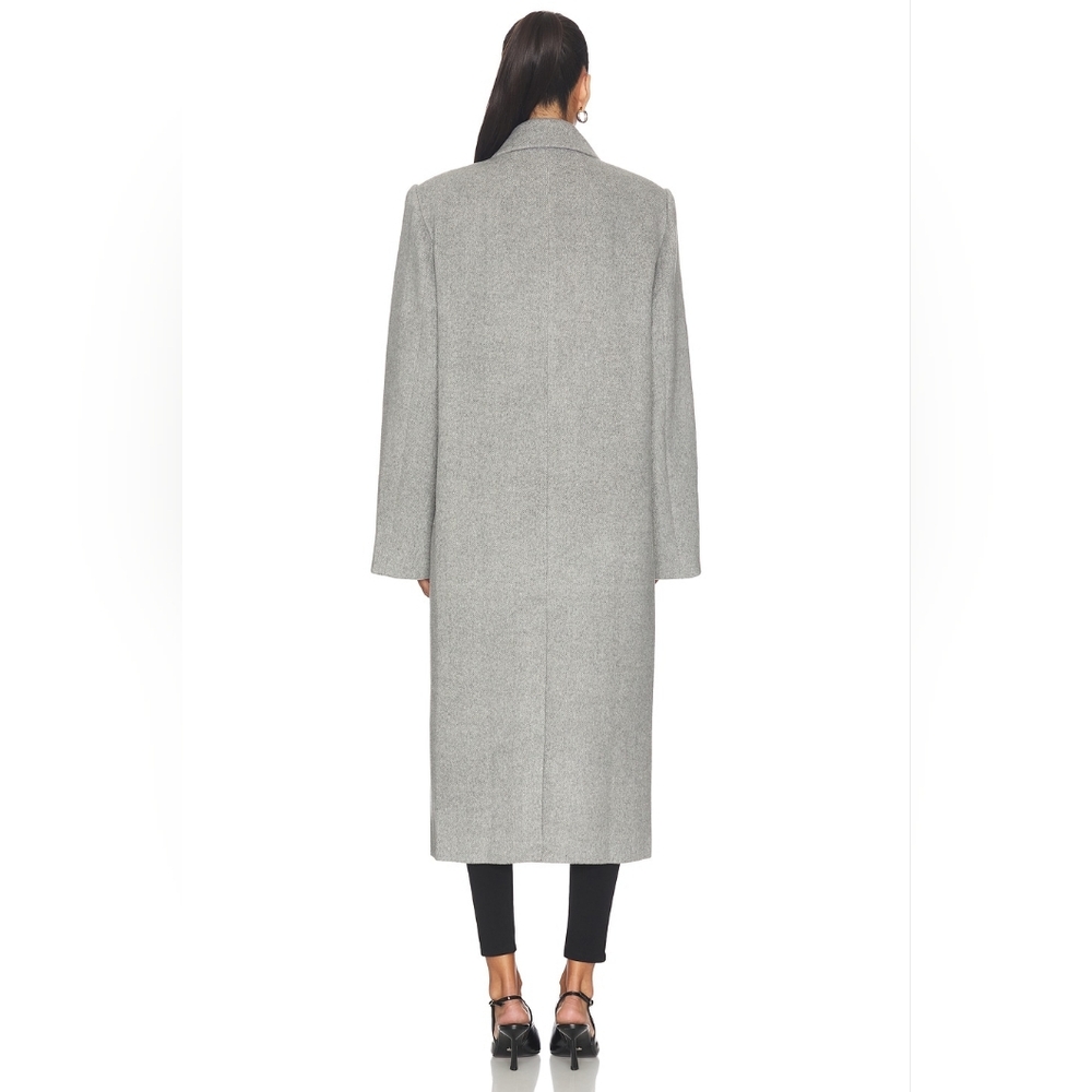 Lovers + Friends Evie Coat in Grey Multi - Picture 4 of 6